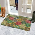 thumbnail image 5 of Bohemian Geometric Diamond Design (3) Door Mat 30 X 17 Inch Welcome Doormat Indoor Outdoor Entrance Floor Mat Non Slip Spring Summer Decor Rubber Mats, 5 of 6
