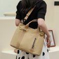 thumbnail image 3 of Bolso de Lona Informal onlyliua para Mujer Bandolera Portátil Tipo Mensajero Estilo Coreano, 3 of 5