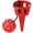 Red, variant on NFTIGB Scoop Toss Set, Purple Throw and Catch Ball Game for Kids, Outdoor Coordination Training Toy with 4.13 inches / 10.5 cm Scoops
