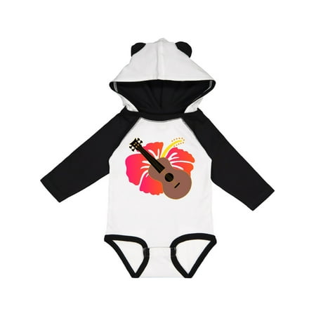 

Inktastic Ukulele Hawaiian Music Gift Gift Baby Girl Long Sleeve Bodysuit