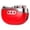 Red, variant on SeekLGT Electric Nail Clippers for Thick Nails Automatic Nail Trimmer with LED Light Rechargeable Curved Shape Nail Care Tool