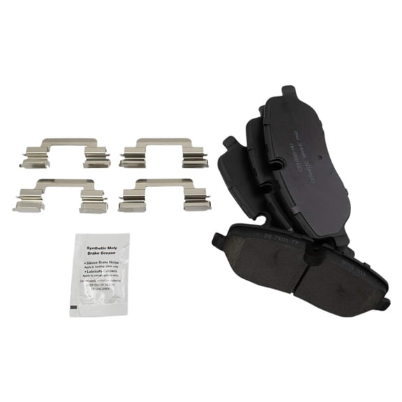 TRQ Posi Ceramic Brake Pad Set Front Kit for Land Rover LR3 Range Rover New BFA73377
