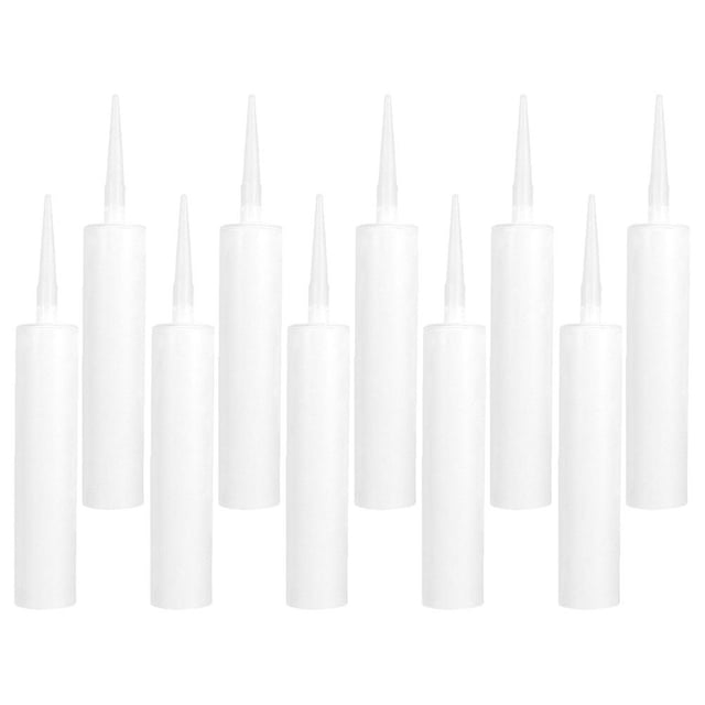 a polished and professional product description based on your input:\n\n \n\n**10pcs Refillable Empty Caulk Tubes – Reusable Sealant Tubes for Tile Grout