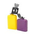 thumbnail image 2 of CB30 Sonnette de Vache, Cloches d'Appel Fortes pour Acclamations, Jeux de Sport, Mariages, Instruments à Percussion, 2 of 7