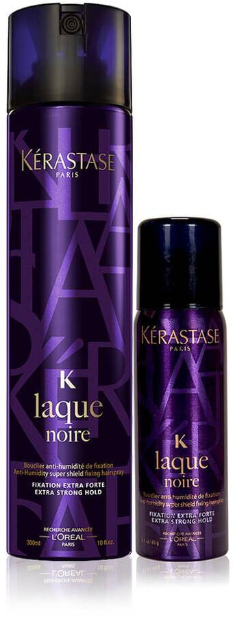 gør dig irriteret Ru Valg Kerastase Couture Styling Laque Noire | Anti Humidity Extra Strong Fixing  Hairspray, 300ml - Walmart.com