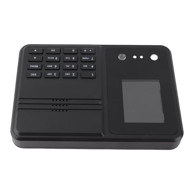 Time Clock Attendance Face Recognition with Password Palm Print Facial for Employees Access Control Machine Support Multi Language System USB Port Data Management Device Suitable