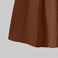 thumbnail image 6 of Ovbmpzd Formal Big Girls Dresses Brown Puff Sleeves Party Dresses A-Line Midi French Dresses,14-15Years, 6 of 6