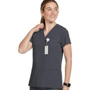 Jockey Women's True Fit Crossover V-Neck Scrub Top