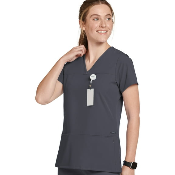Jockey Women's True Fit Crossover V-Neck Scrub Top