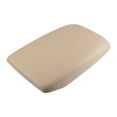 thumbnail image 1 of Unique Bargains Car Center Console Armrest Seat Box Cover Protector for Toyota Highlander 2009-2014 Faux Leather Beige, 1 of 9