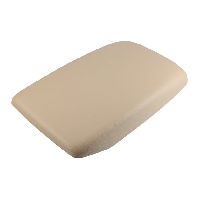Unique Bargains Car Center Console Armrest Seat Box Cover Protector for Toyota Highlander 2009-2014 Faux Leather Beige