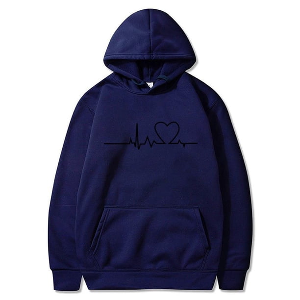 Sudadera con capucha para mujer, con estampado de Halloween, cuello redondo, manga larga, blusa holgada, blusa de poliéster para hombre