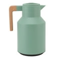 thumbnail image 1 of 1L Large Capacity Coffee  with Wide Beech Wood Handle, 12h Thermal Insulation, Detachable Design for Easy Cleaning, 1 of 8