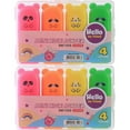 thumbnail image 3 of Vacemry 3Pcs Back ToSchoolColor Highlighter Marker Pens, Fluorescent Water-Based Ink, 4 5 6 Colors Available, 2-Pack 10ML Marker Pen Set ForStudentsTeachers Office Work, Cartoon Style Mini, 3 of 9