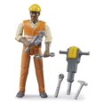 thumbnail image 2 of Trabajador de construcción Toy Bruder bworld con accesorios, 2 of 2