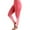 Coral Pink, variant on Women's Slim Two Tone Workout Full Length Yoga Pants