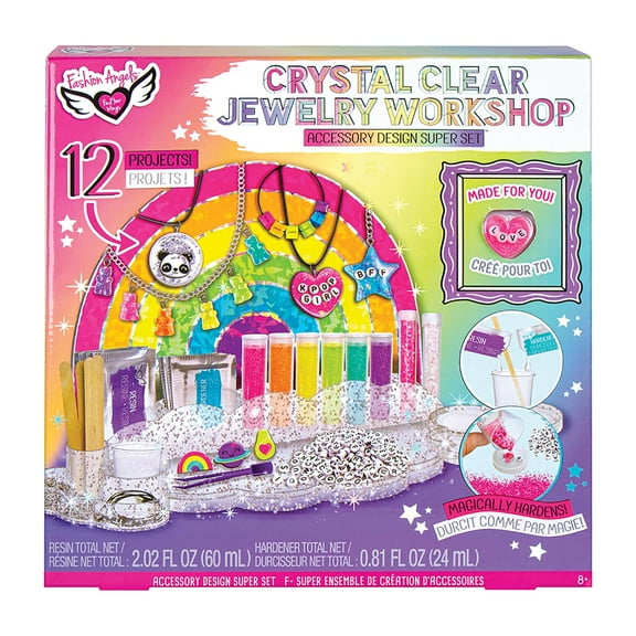 Fashion Angels Crystal Clear Jewelry Workshop Super Set