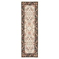thumbnail image 2 of Safavieh Easy Care Myrtle Floral Runner Rug, Ivory/Black, 2'6" x 10', 2 of 11