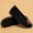 Black, variant on Non-Slip Soft Sole Comfortable Embroidered Flyknit Breathable Single Shoes for Middle-Aged and Elderly Women, Lightweight Walking Shoes with Cushioned Insole, Easy Slip-On Design
