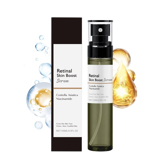 HHBEAUTY Retinal Skin Booster Serum, Retinal Ideal for Beginner & Sensitive Skin - Advanced Retinol Serum for Face - Retinaldehyde Facial Serum for Uneven Skin Tone & Fine Lines