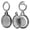 Black, variant on 4 Pack for AirTag Holder with Keyring, Waterproof Shockproof TPU AirTag Case Cover, Lightweight Secure Tracker Holder for Dog Pet Collar, Keys, Backpack, Travel, Kids & Elderly