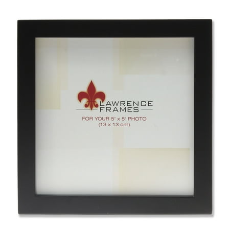 5x5 Black Wood Picture Frame - Gallery Collection (The Best 5x5 Program)