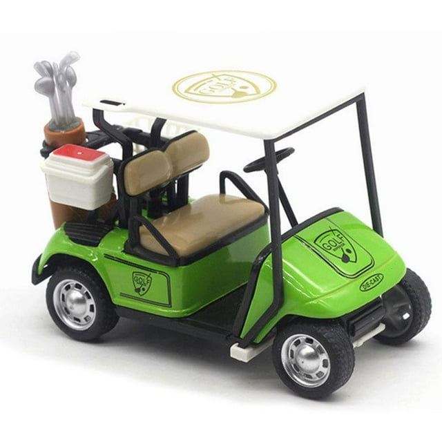 Golf Decors for Golf Party, Miniature Golf Cart Models with Accessories Hot T0