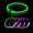 Green, variant on 2 Pcs LED Collar, Rechargeable and TPU Cuttable Glowing pet Collar for Night Safety, Fashion for Small Medium Large Dogs