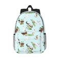 thumbnail image 1 of Lukts Duck Animals Farm Pattern 15 Inch Student Backpack, Waterproof Laptop Backpack with Adjustable Shoulder Straps, Lightweight Travel, Campus Backpack, Unisex, 1 of 6
