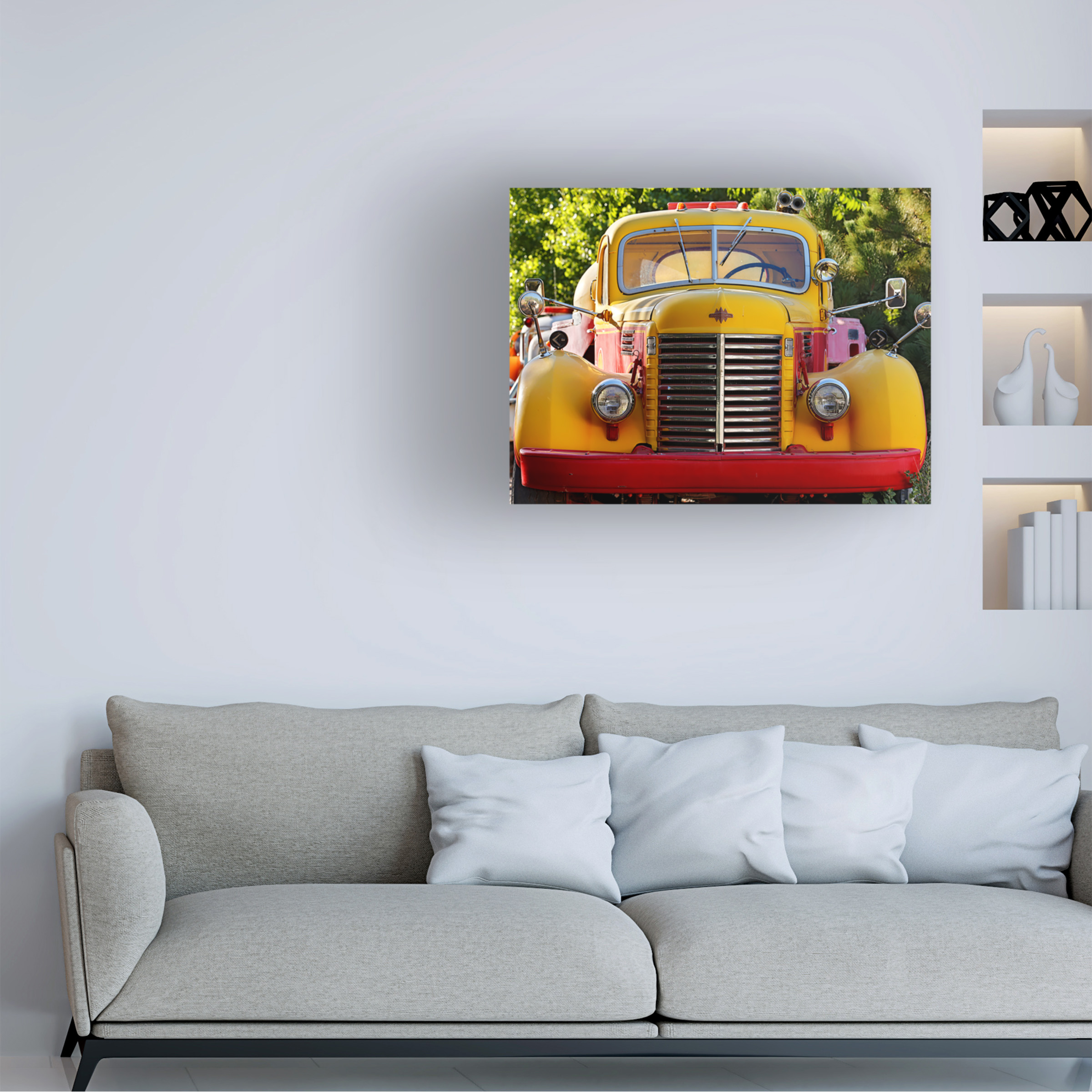 Trademark Fine Art 'Gold King Mine Yellow Truck' Canvas Art by Mike Jones Photo