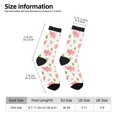 thumbnail image 4 of Goofa Funny Little Pigs Printed Men's Crew Socks, Soft Durable Breathable Moisture-Wicking with Odor Control Cotton socks, 4 of 9