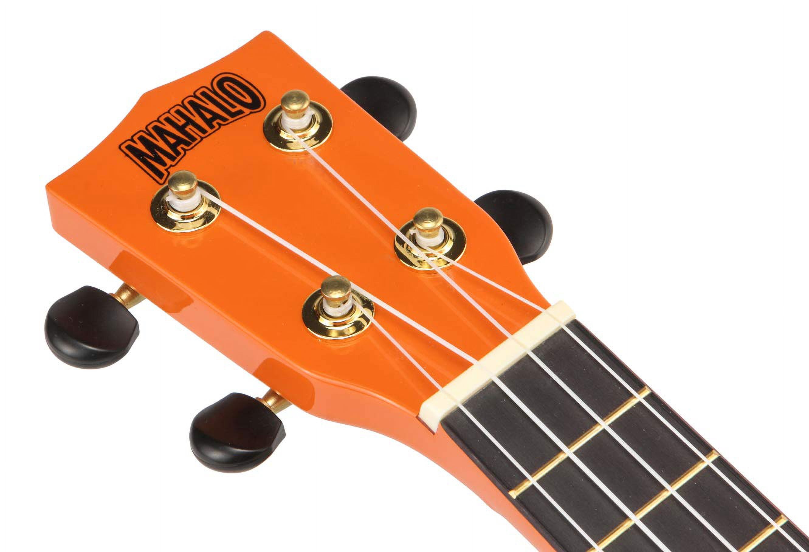 Rainbow Soprano Ukulele w/Bag Orange