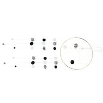 LOLIPPYY Light Grey Baby Crib Mobile Bee Wind Chime Pendant for Nursery Decor and Baby Room Size Felt and Iron