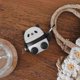 thumbnail image 2 of 2 pieces of 3D panda cartoon animal design Airpods protective cover, soft, 2 of 5