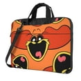 thumbnail image 1 of Zufioo Bestioles Souriantes pour Sac d'Ordinateur Portable, Sac à Bandoulière à Fermeture à Glissière pour Ordinateur, Sac Messager, Mallette, Adapté pour l'École, le Travail, les Voyages, 1 of 9
