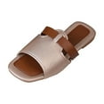 thumbnail image 2 of ATENAR Women Sandals Summer Beach Sandals for Women Fashion Shoes Women Pink 7, 2 of 9