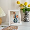 thumbnail image 5 of 1 Set DIY Sea Glass Art Kit with Wooden Frame Handmade Seaglass Wall Art Decoration Framed Sea Glass Artwork Desktop Decoration Birthday Gift, 5 of 10
