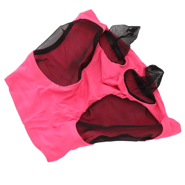 Face de Cheval, Maille Élastique pour Cheval pour Grange Noir, Violet, Bleu, Gris, Rose Rouge