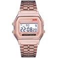 thumbnail image 1 of Sueño LED Digital resistente al agua reloj de muñeca de cuarzo vestido de reloj de muñeca de oro mujeres hombres, 1 of 1