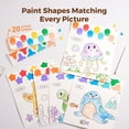 thumbnail image 6 of Jar Melo Paint with Water Books for Toddlers, Mess Free Watercolor Painting Activity for Kids Ages 1-3, 2-4, 4-6, Art Craft Coloring Gift with Brush, Airplane Travel Activities for Toddlers, Ocean, 6 of 9