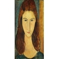 thumbnail image 2 of Modigliani, Amedeo 9x14 Gold Ornate Wood Framed with Double Matting Museum Art Print Titled - Jeanne Hebuterne, 2 of 4