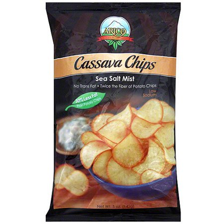 CrispRoot Sea Salt Potato Chips  5 oz (Pack of 12)