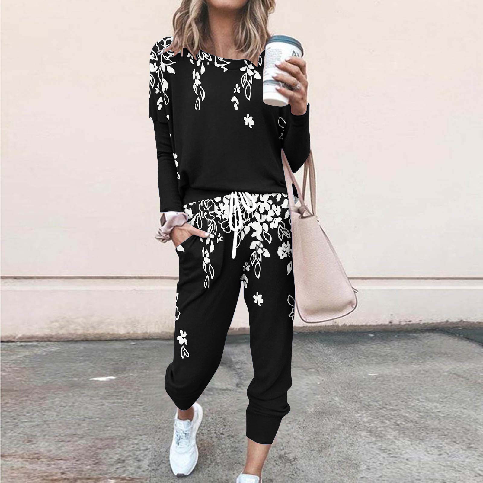 Pantalon De Pyjama Femme En Coton Léger - Coupe Baggy Avec Ceinture élastique Et Poches - Grandes Tailles - Confort Détente Et Maison