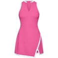 thumbnail image 5 of WERYOUNG Casual Sleeveless Knit Dresses For Women With Mesh Inset Breathable Dress For Outdoor Activities Versatile Sundresses, 5 of 6