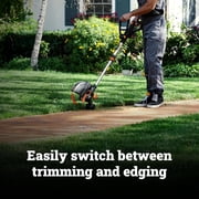 Worx WG163.10 20V PowerShare Cordless 12 Grass and Weed String Trimmer and Edger with Batteries and Charger