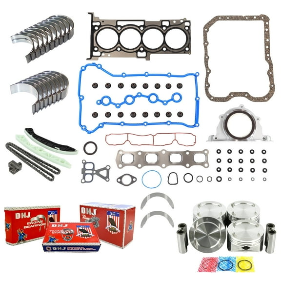 DNJ EK167M Master Engine Rebuild Kit Fits Cars & Trucks 2007-2020 Dodge 2.4L L4 16V DOHC 2360cc