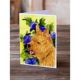 thumbnail image 2 of Norwich Terrier Greeting Cards and Envelopes Pack of 8, 2 of 2