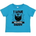 thumbnail image 3 of Inktastic I Love My Bearded Daddy for Fathers Day with Grunge Boys Toddler T-Shirt, 3 of 5