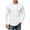 White, variant on Uikmnh Men's Sweatshirts, Solid Color Hoodie Sweatshirt Classic Comfort Knit with Front Pocket for Everyday Wear, Hoodies for Men,XXL