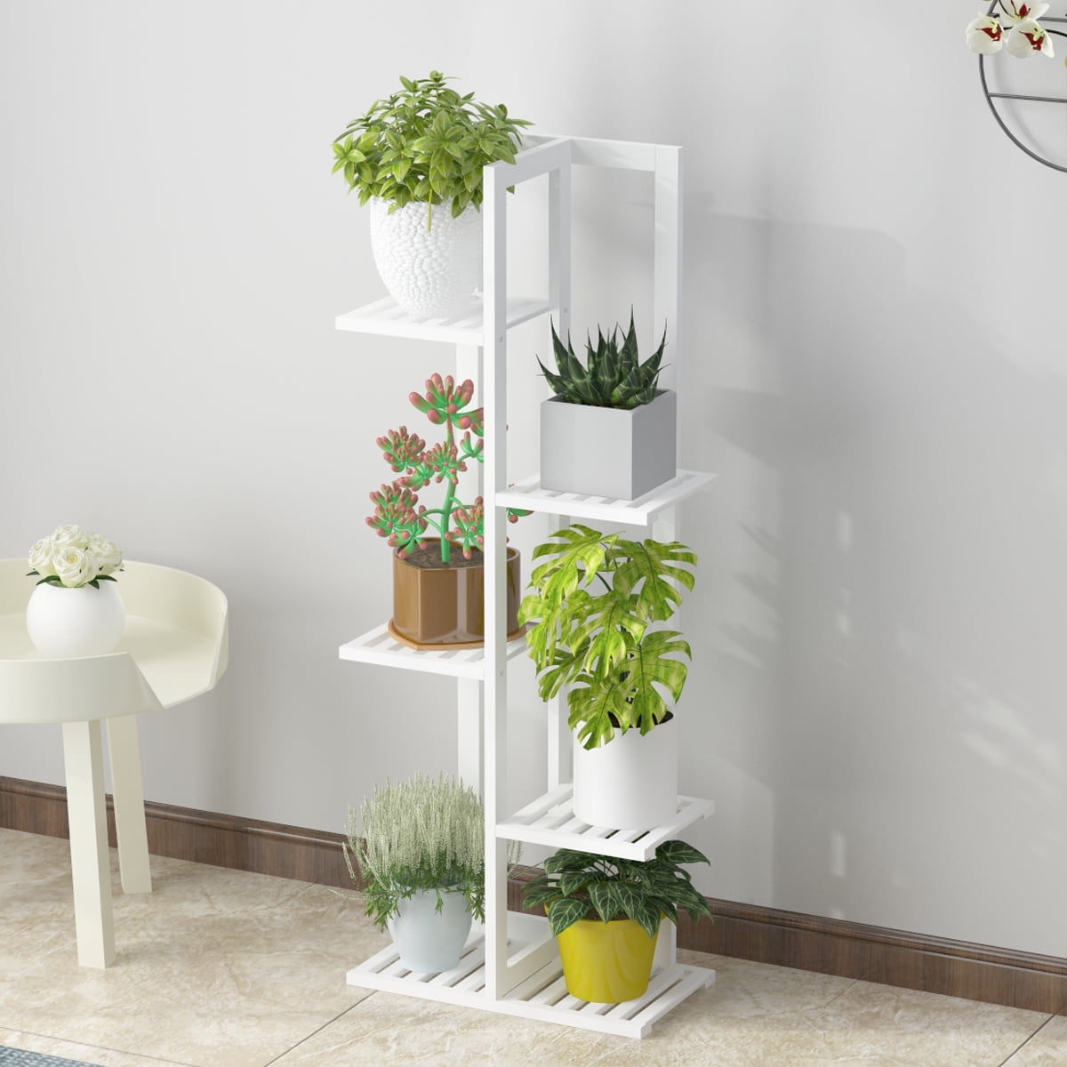 5 Tier Plant Stand Holder Stand Flower Pot Shelf Shoes Book Towel Display Rack 